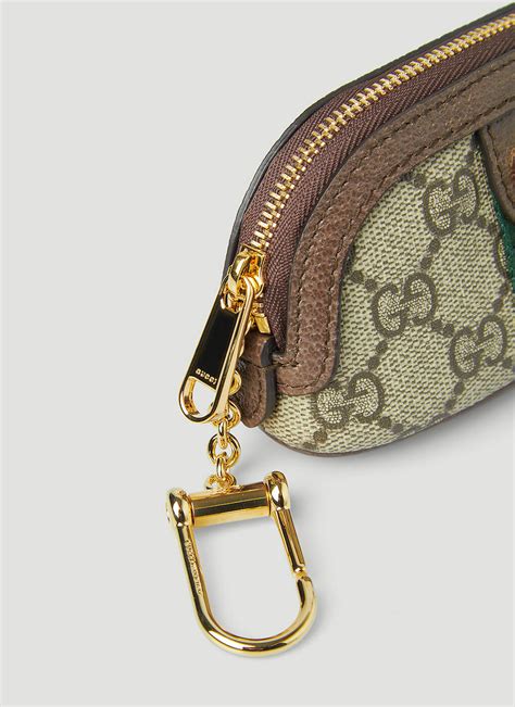 mini keychain wallet gucci|Gucci coin pouch keychain.